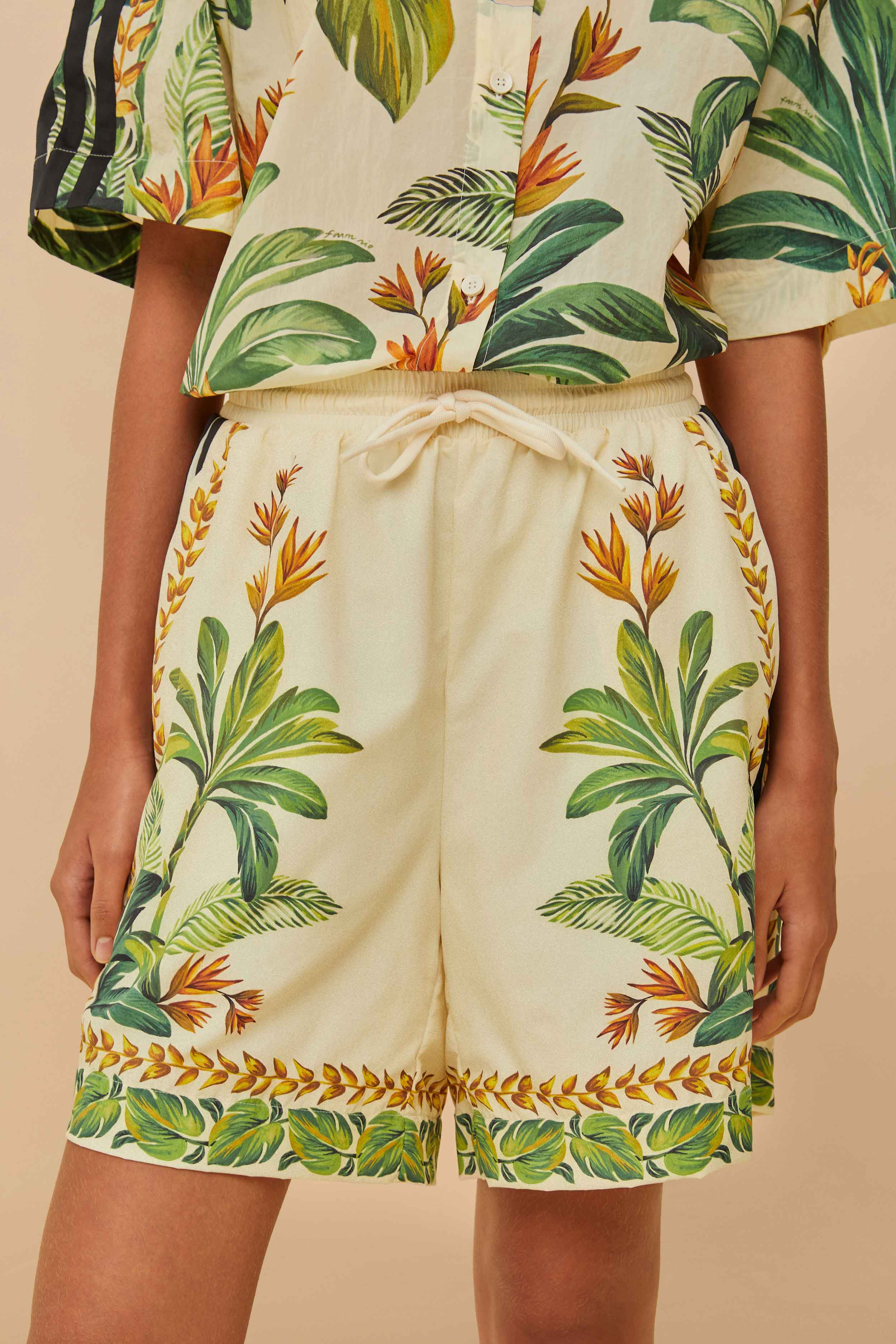 Adidas Tropical Breeze Cream White Short - Image 2