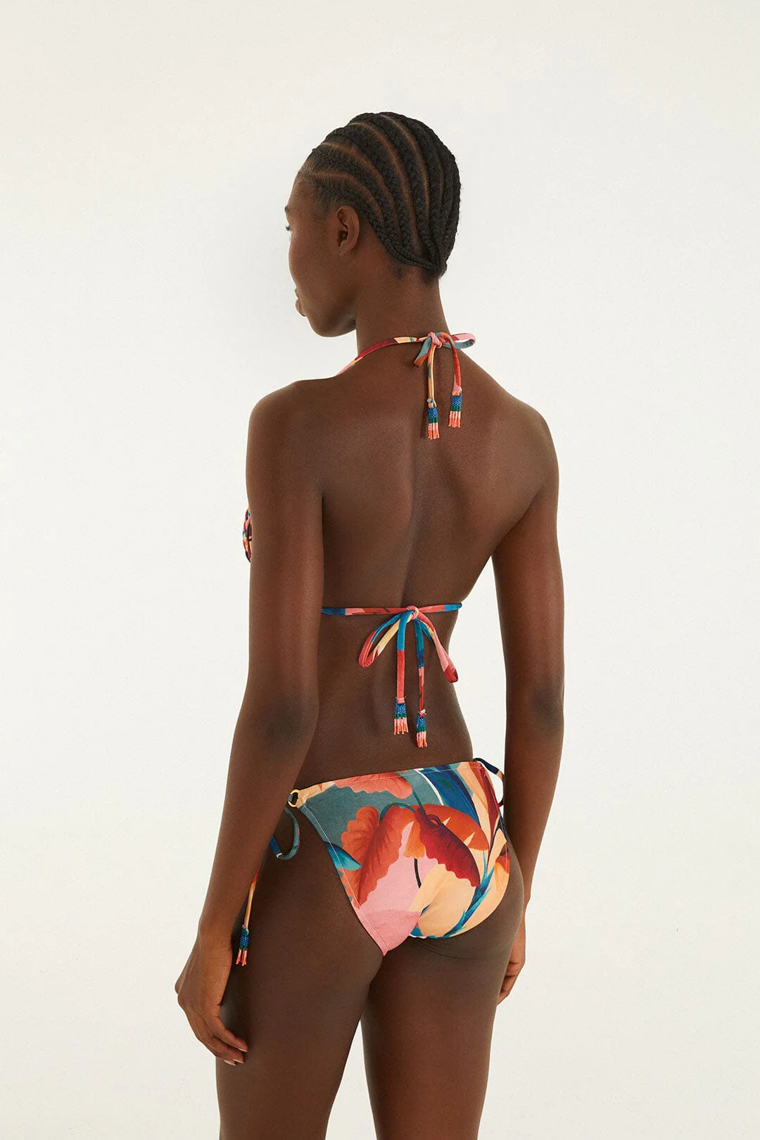 Atlantic Rain Forest Multicolored Tie Side Bikini - Image 3