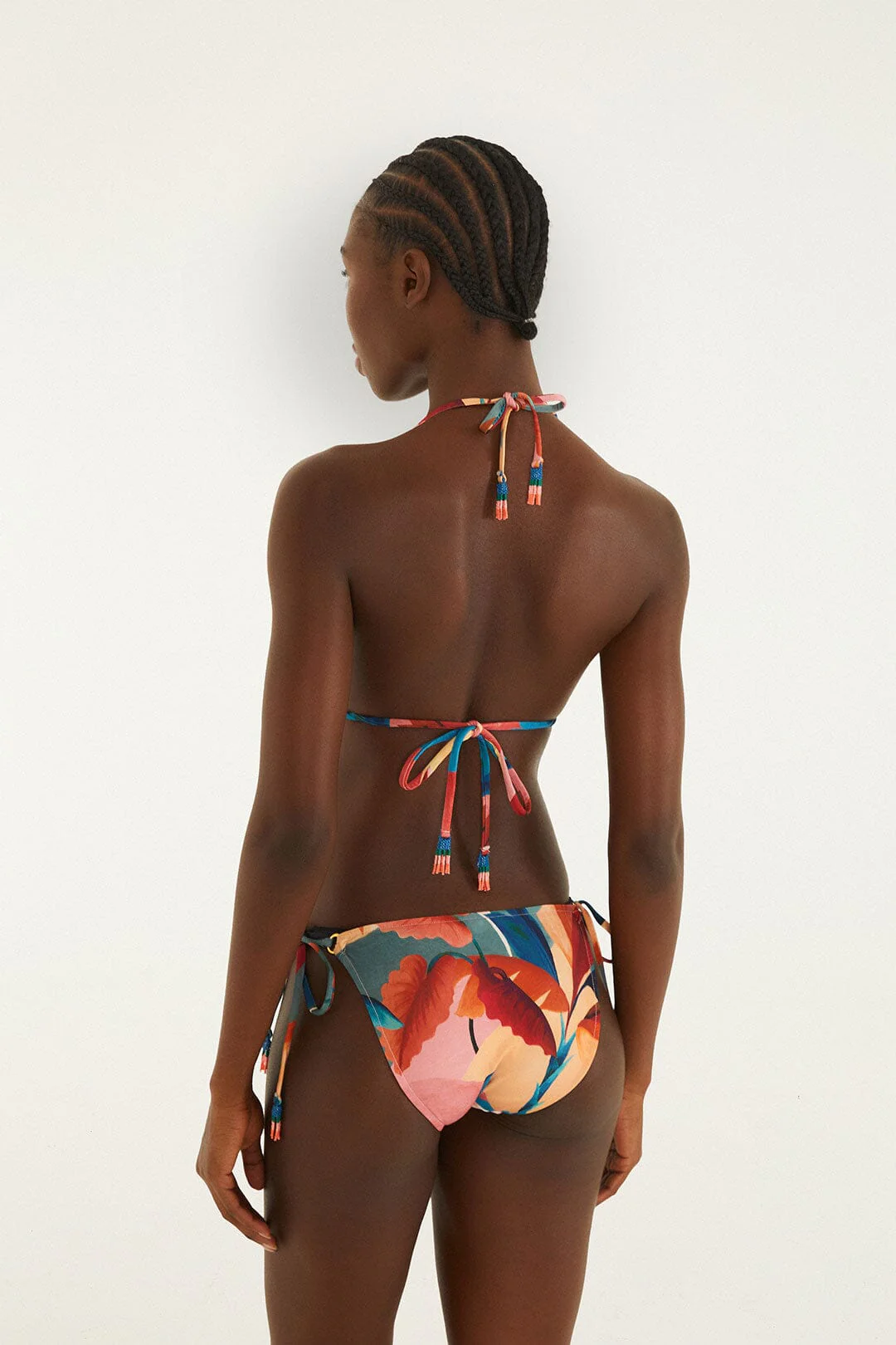Atlantic Rain Forest Multicolored Triangle Bikini - Image 3