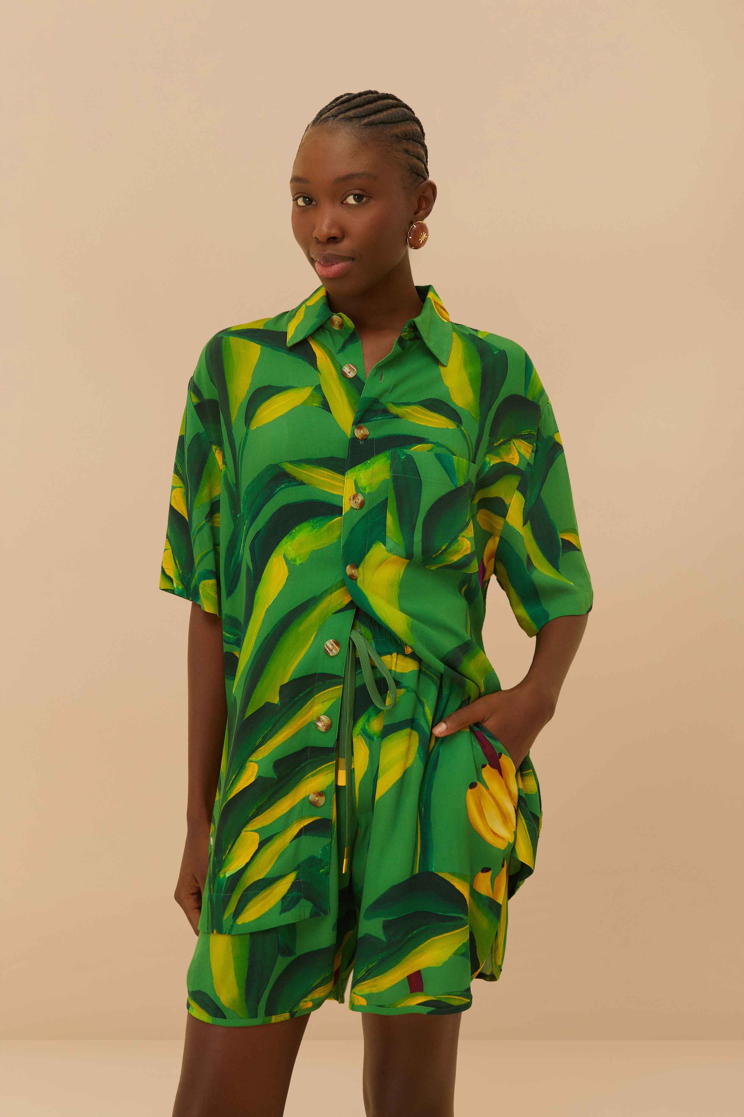 Green Banana Aquarela Shorts - Image 3