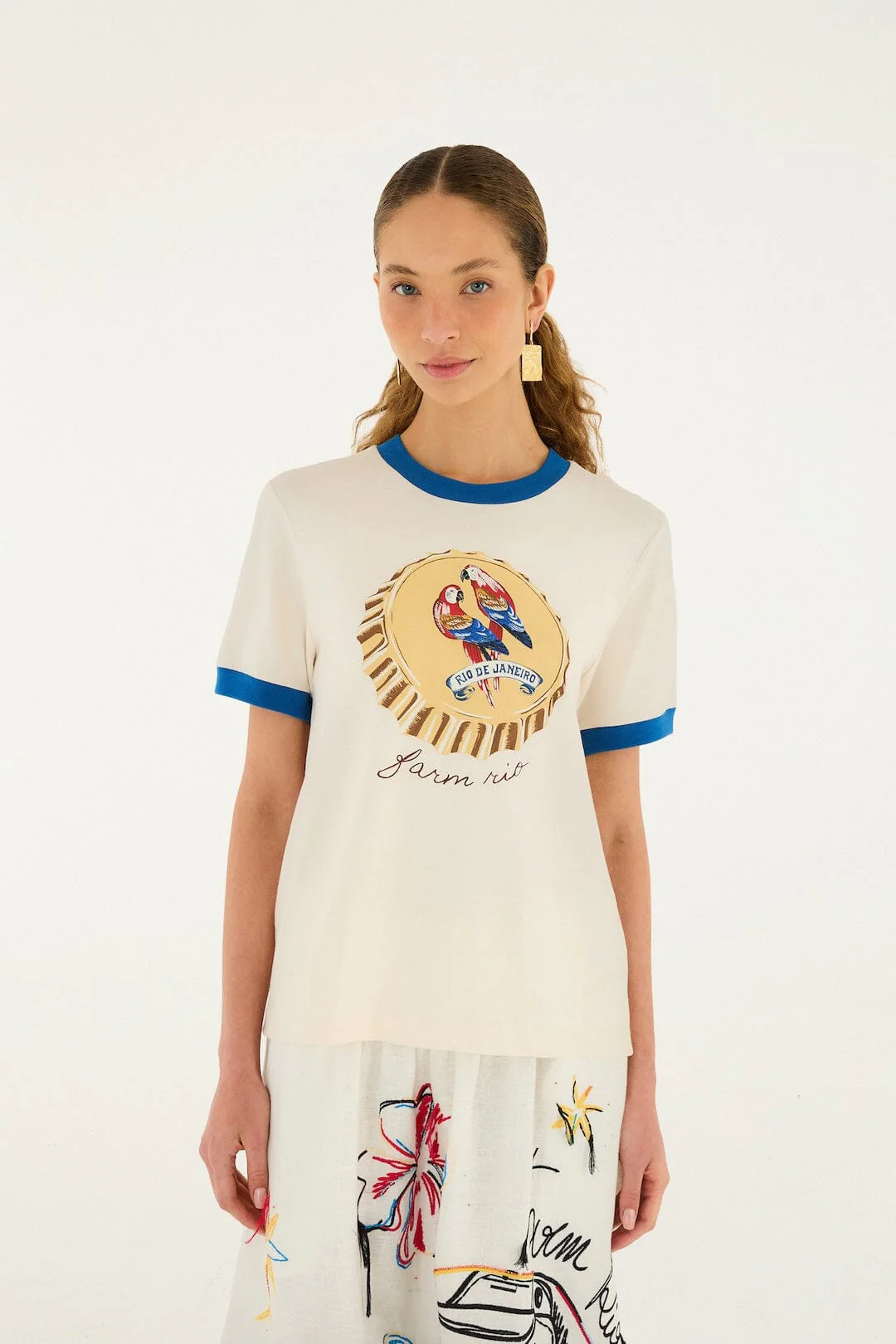 Off-White Beer Cap Baby T-Shirt