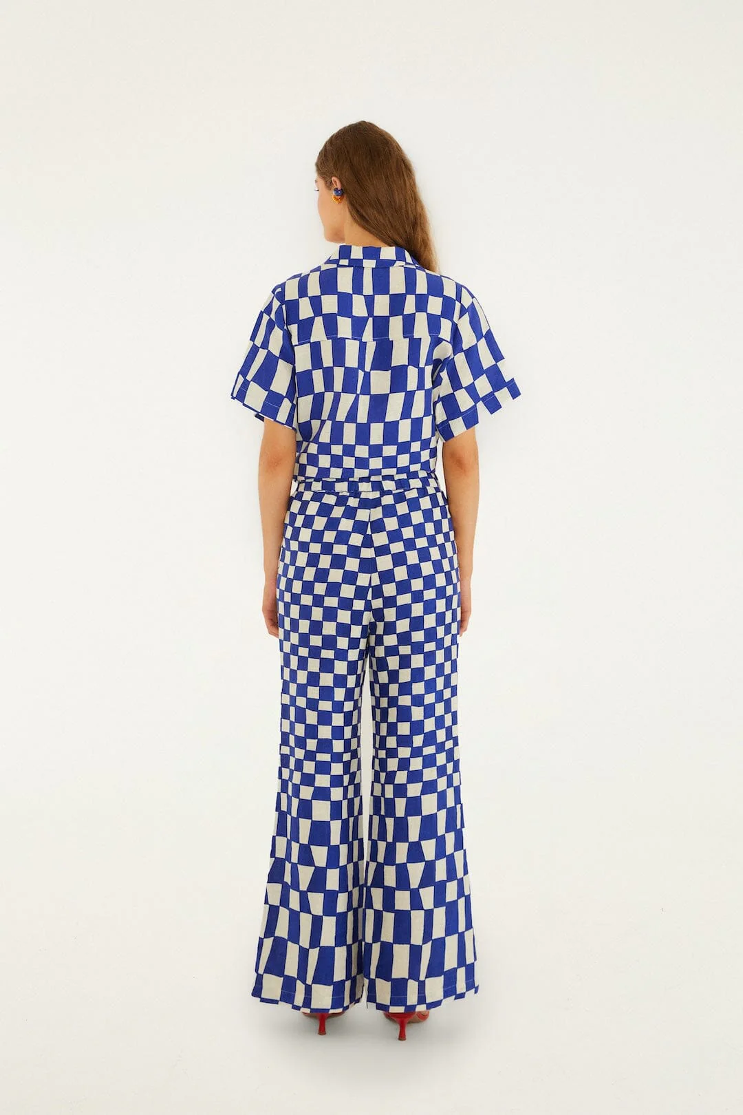 Blue Dream Checkered Pants - Image 3