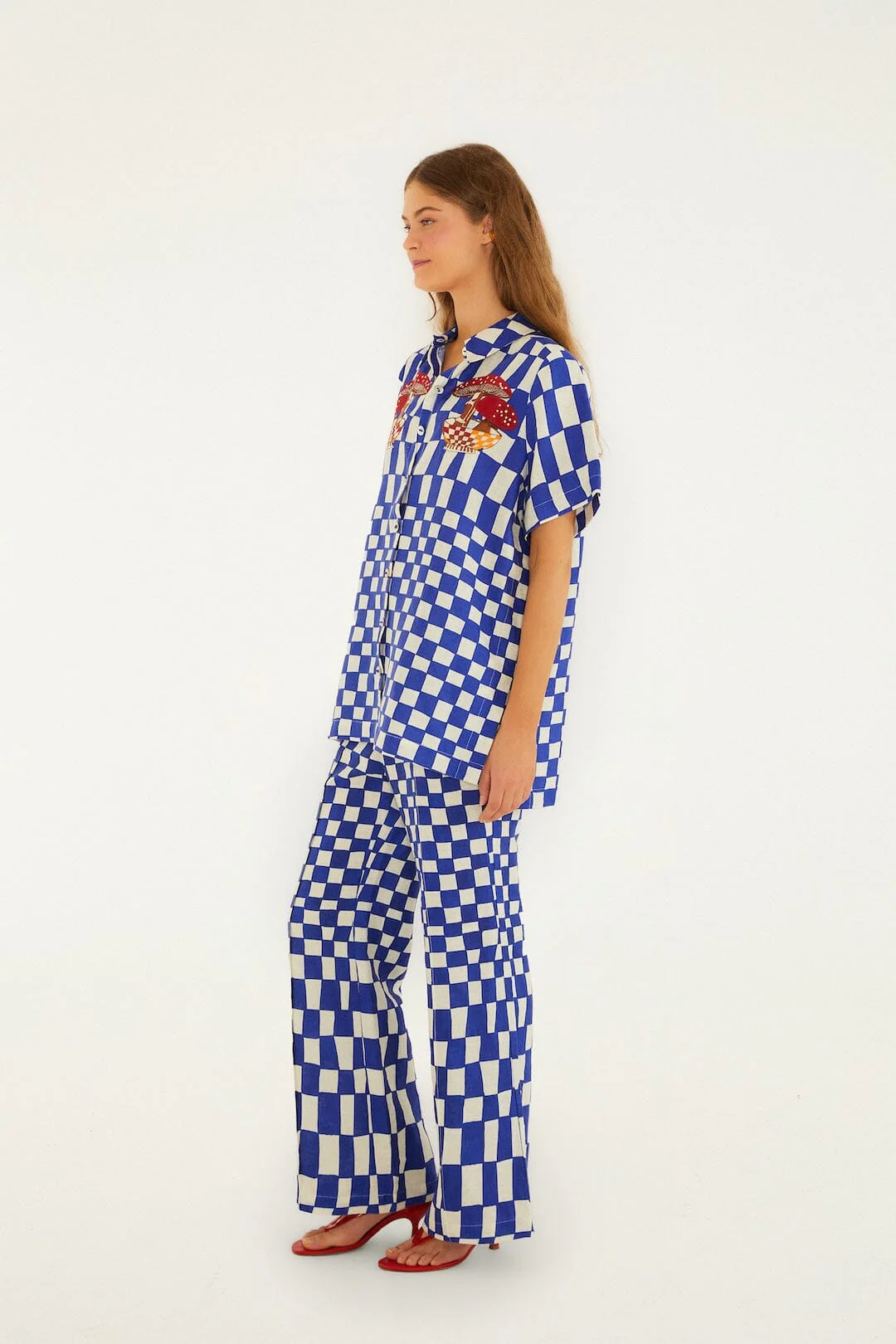 Blue Dream Checkered Pants - Image 5