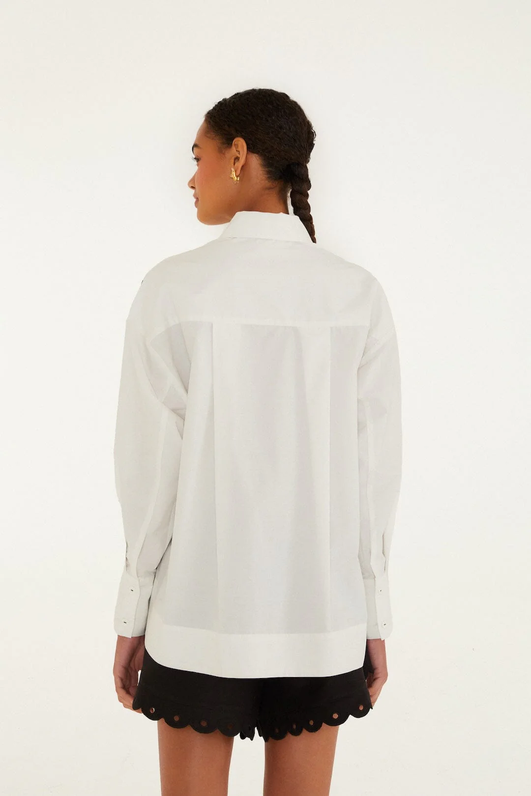 Graphic Banana Tree Applique Shirt - Image 3