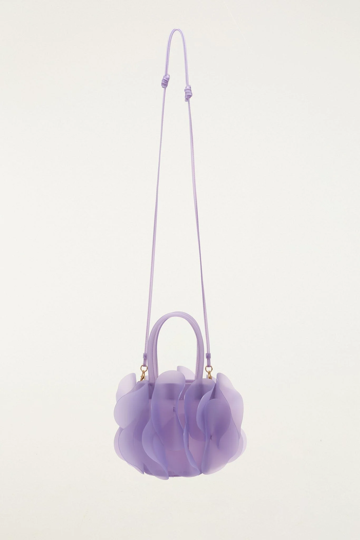 Purple Jelly Flower Bag - Image 3