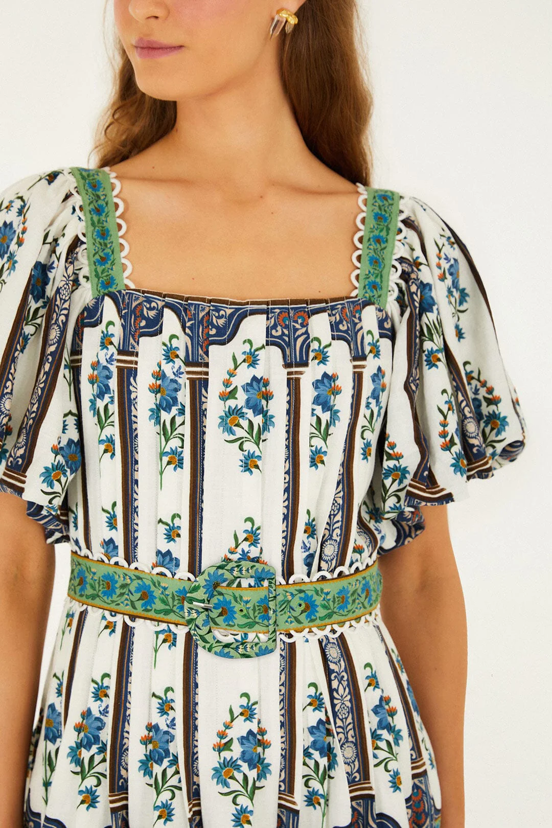 Off-White Manoela Belted Mini Dress - Image 2