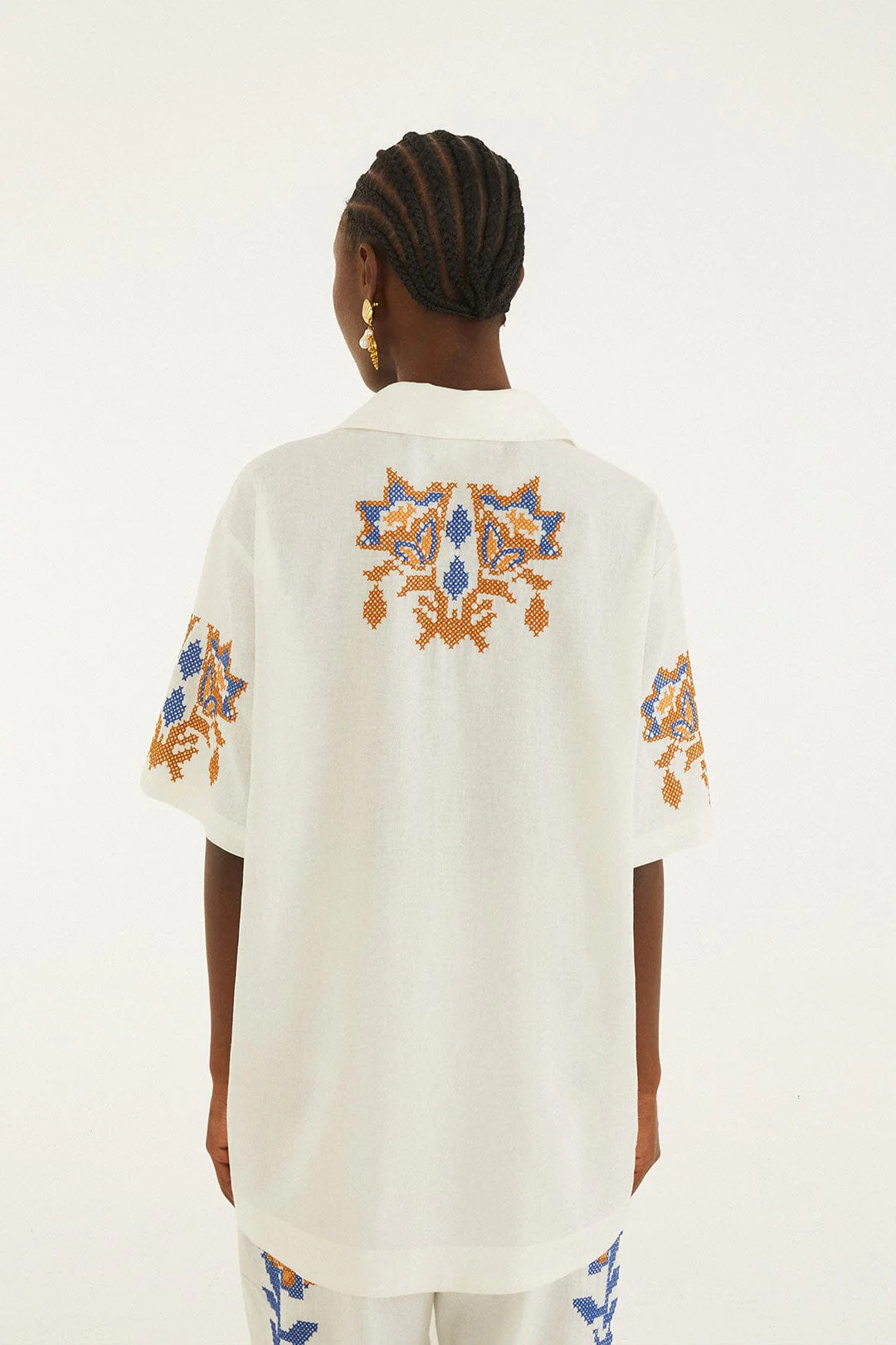 Mica Embroidered Shirt - Image 3