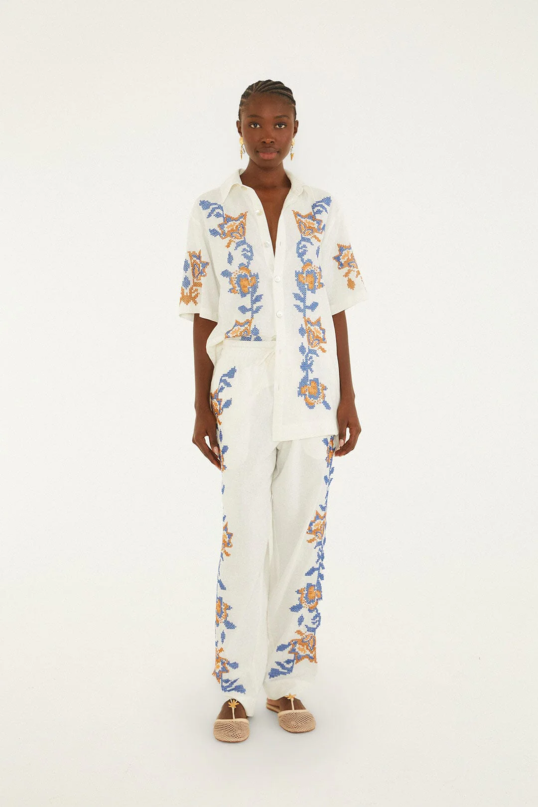 Mica Embroidered Shirt - Image 5