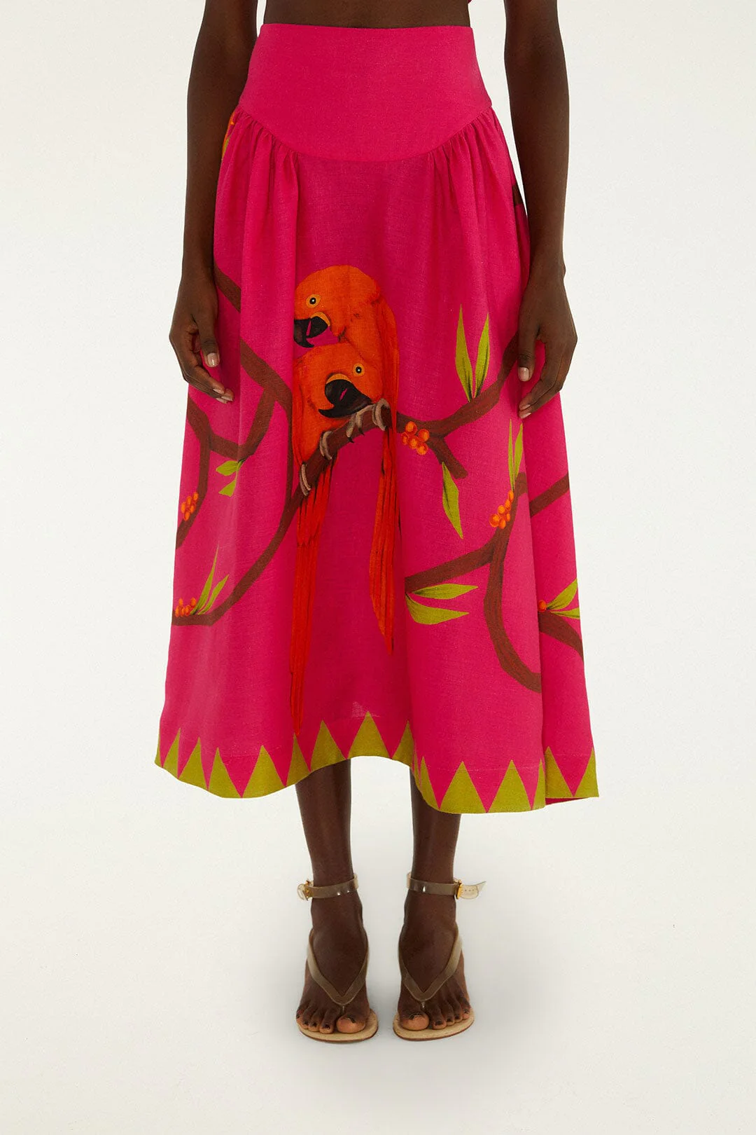 Pink Maxi Skirt - Image 3