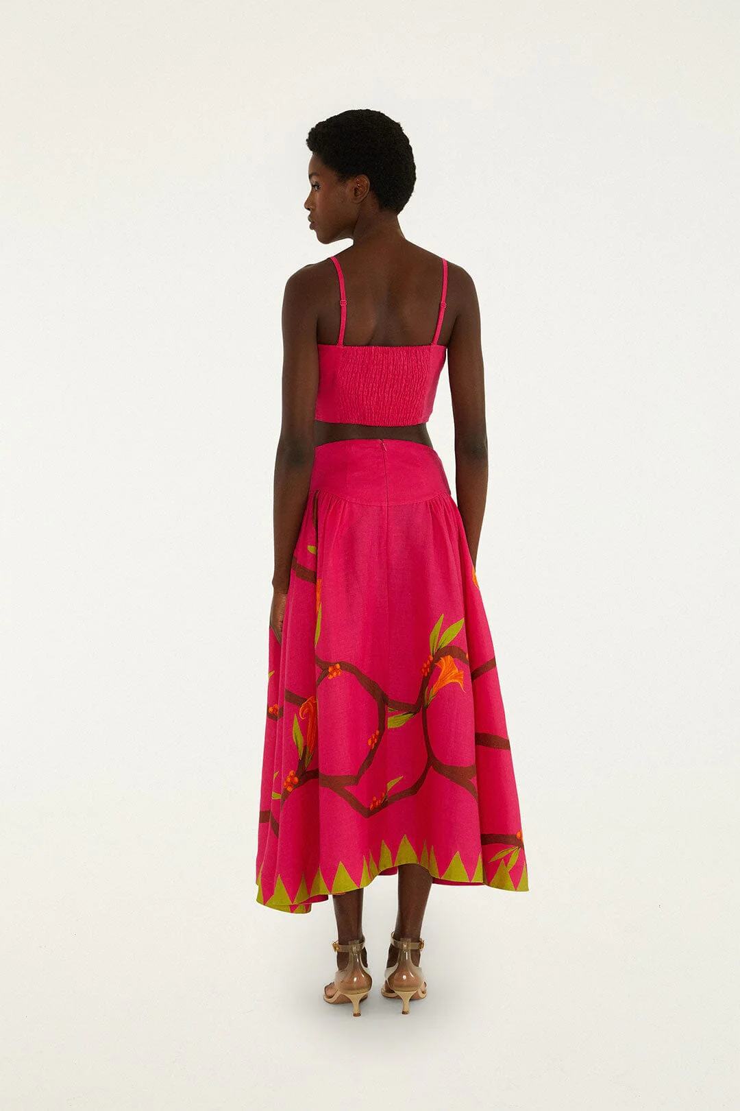 Pink Maxi Skirt - Image 4