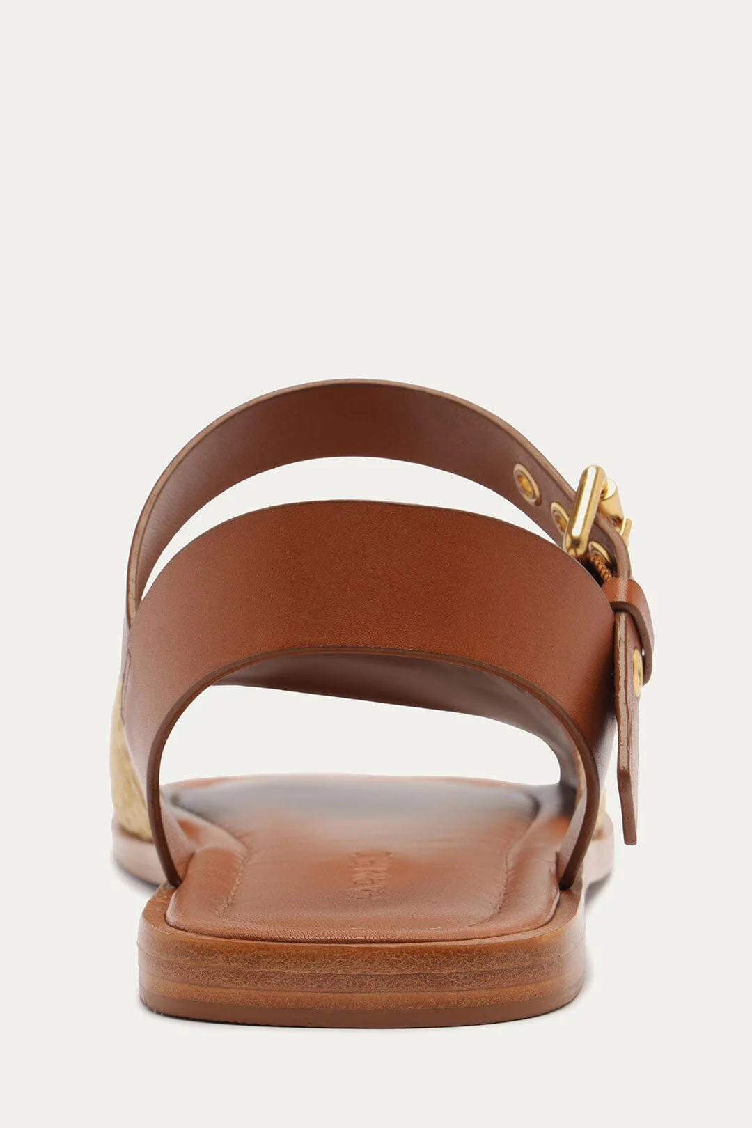 Raffia Flat Sandal - Image 3