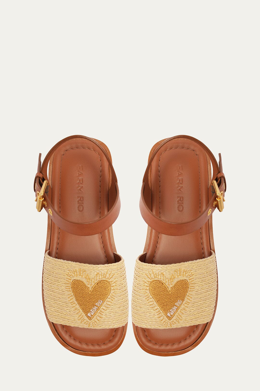 Raffia Flat Sandal - Image 4