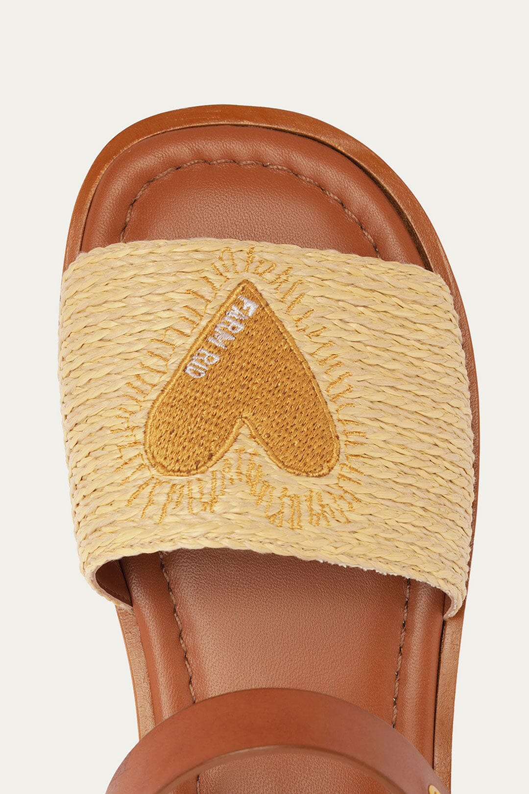 Raffia Flat Sandal - Image 5