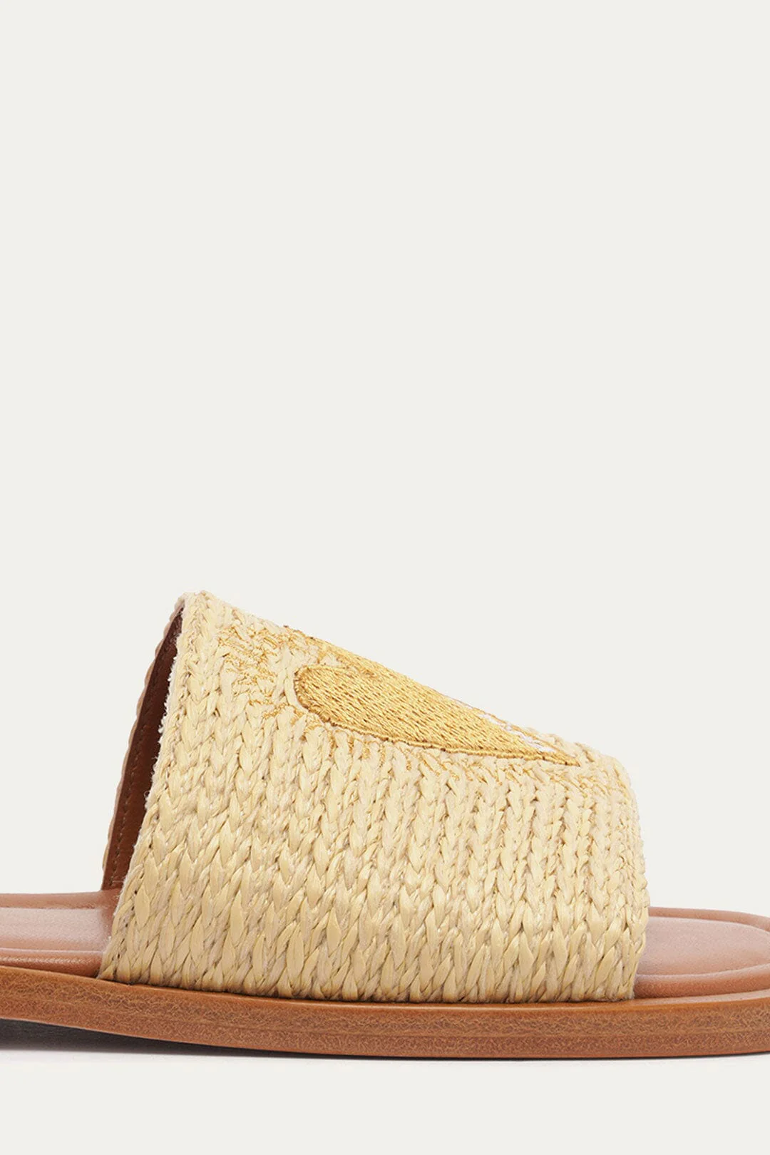 Raffia Flat Sandal - Image 6