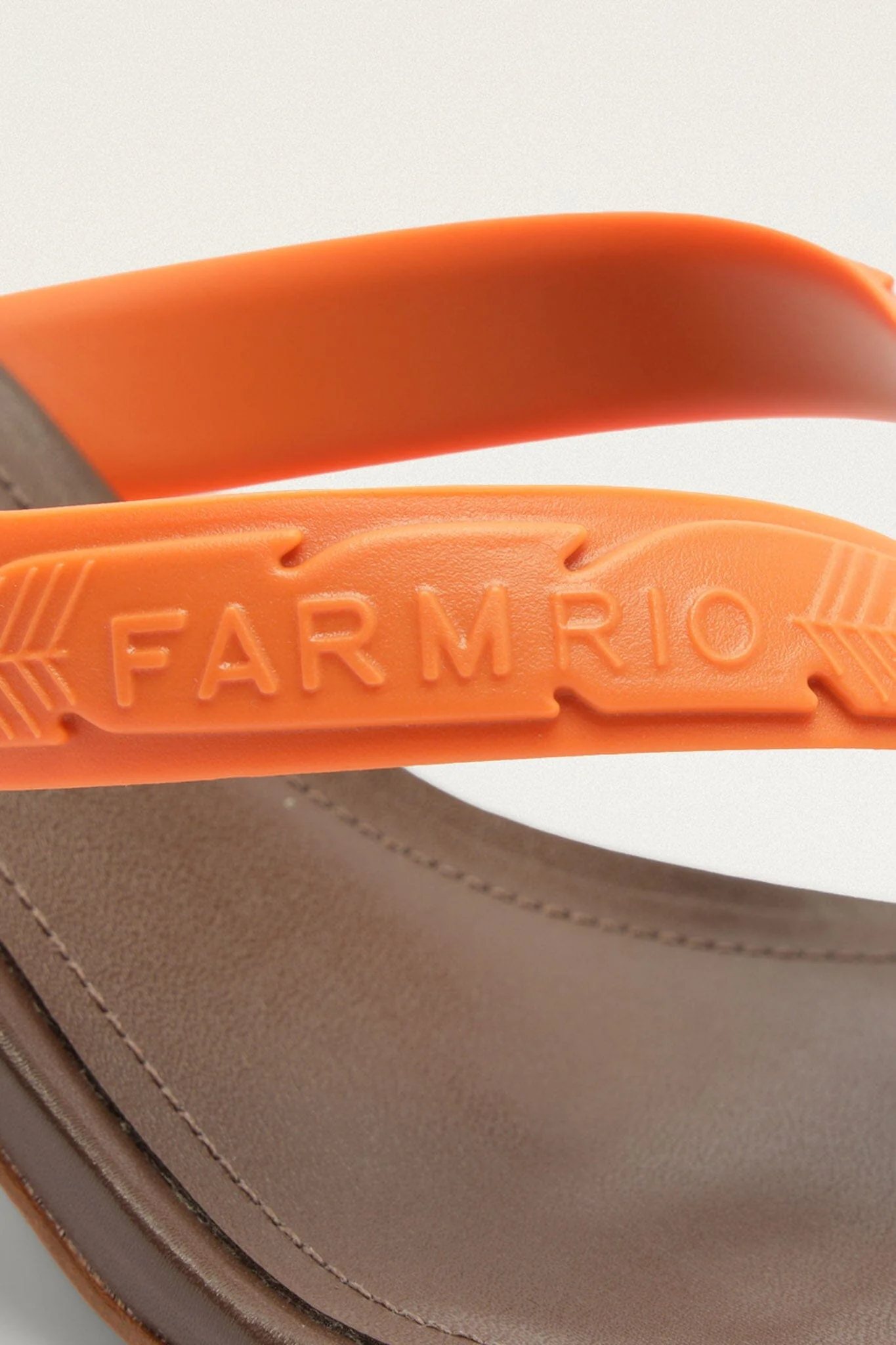 Orange Rob Kitten Heeled Sandal - Image 4