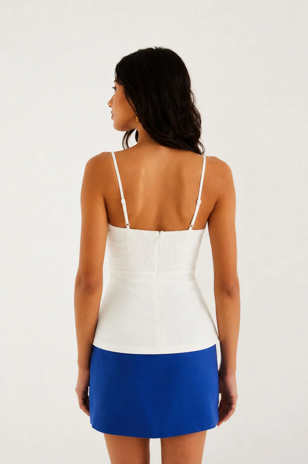 Off-White 3d Shell  Peplum Blouse - Image 3