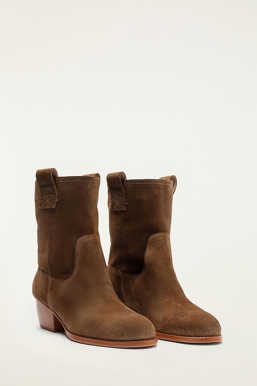 Brown Soft Suede Boot - Image 2