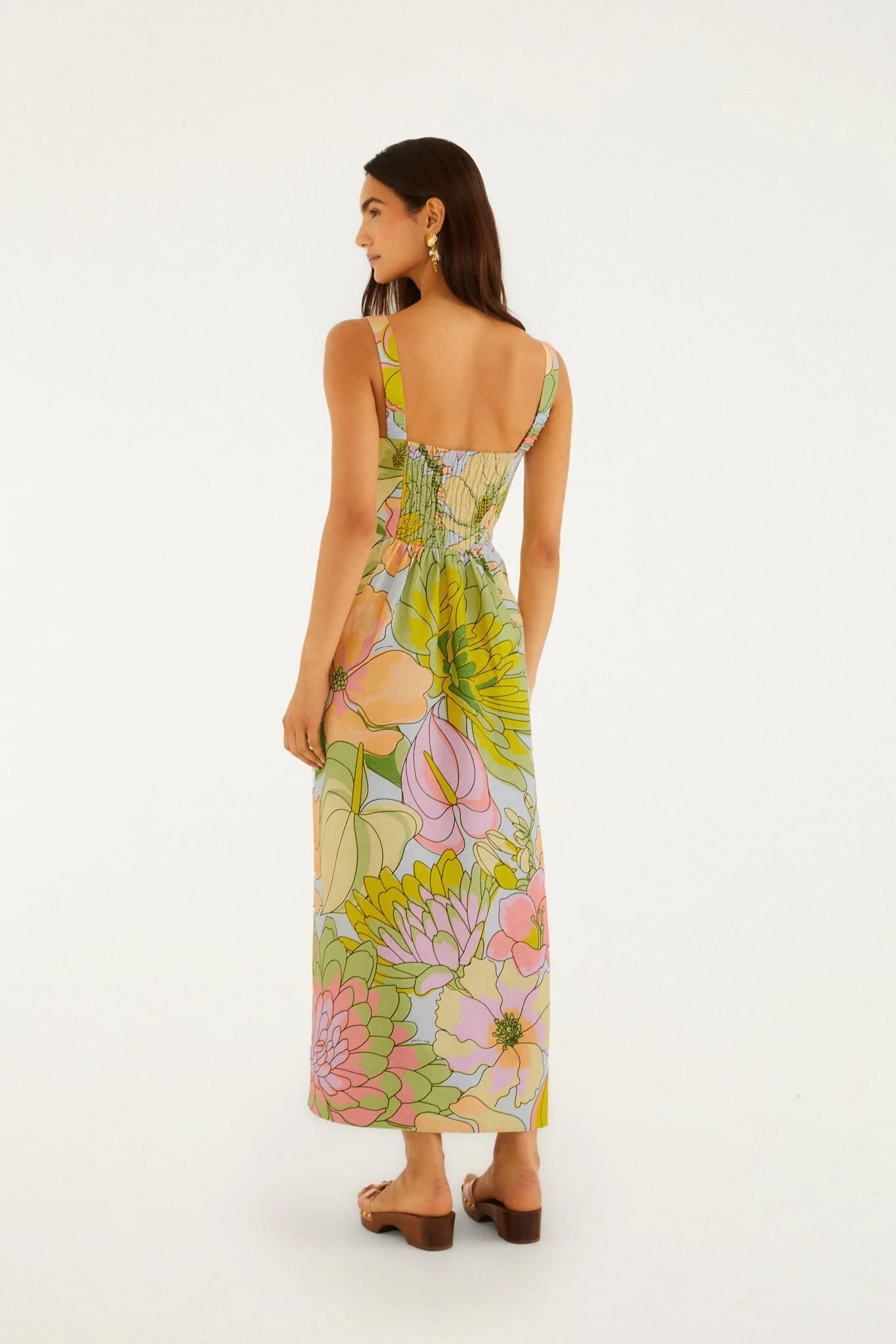 Light Blue Spring Affair Maxi Dress - Image 3