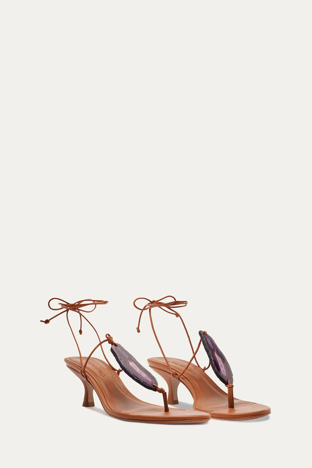 Stone Kitten Heel Sandal - Image 4