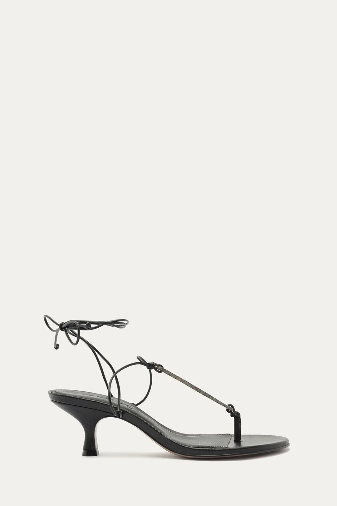 Stone Kitten Heel Sandal