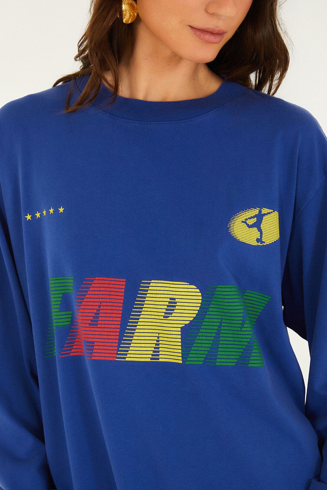 Blue Together We Play Long Sleeve T-Shirt - Image 2