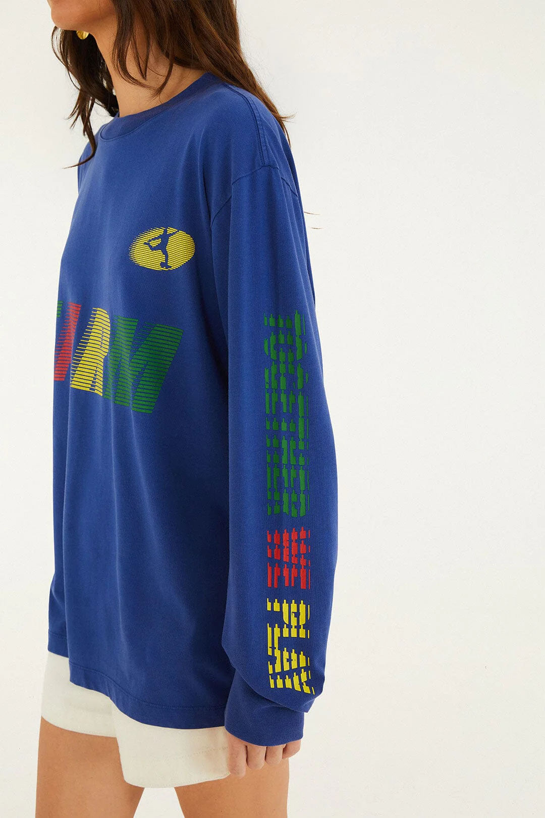 Blue Together We Play Long Sleeve T-Shirt - Image 4