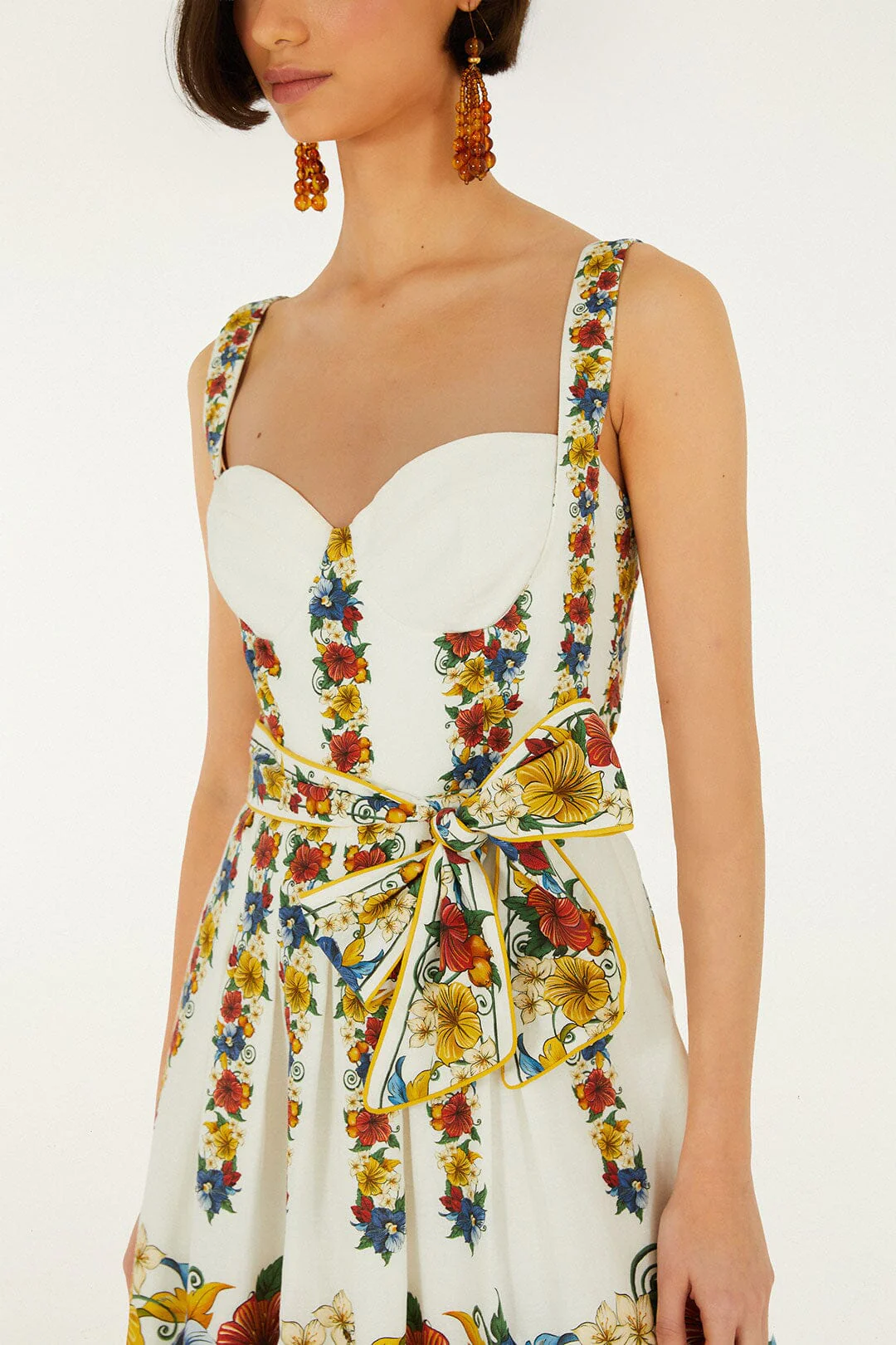 Off-White Tropi Belted Mini Dress - Image 3