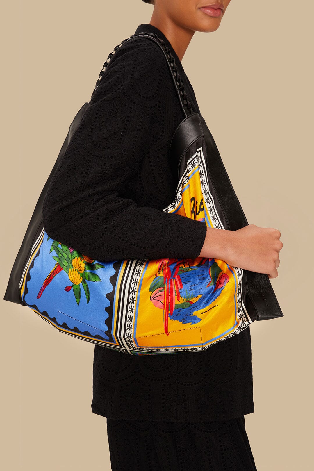 Tropical Birds Scarf Bag - Image 2