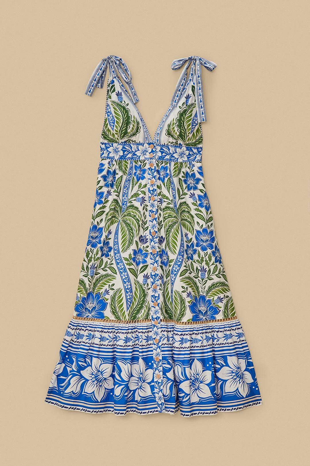 Off-White Tropicance Midi Dress - Image 5