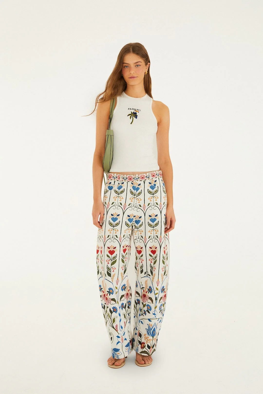 Off-White Tucanissimo Embroidered  Tank Top - Image 3